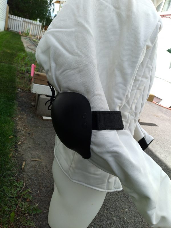 HEMA colonel jacket 800N elbow detail