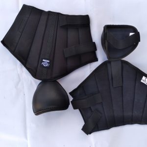 Banded forearms with hard elbow protection
