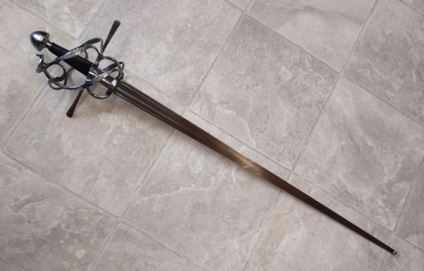 Kvetun fancy guard sidesword, Kevtun sidesword 4, sidesword, single sword, HEMA sidesword