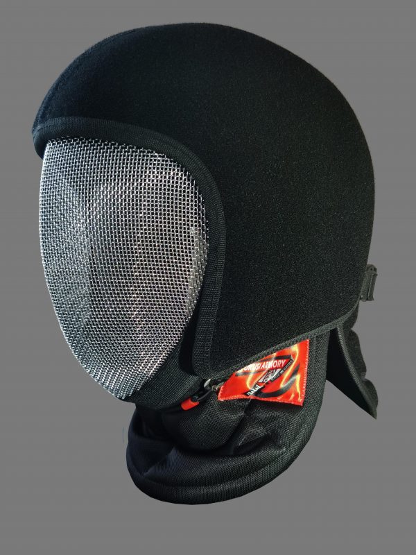 Rattlesnake HEMA mask overlay, heavy fencing mask overlay