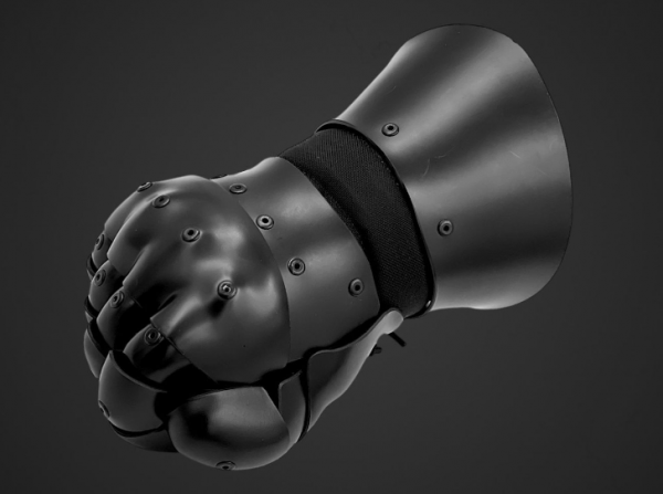 HF Armory Black Prince gloves, black prince gauntlets, HEMA gauntlets, HEMA gloves, HEMA five finger gloves, saber gloves, sidesword gloves