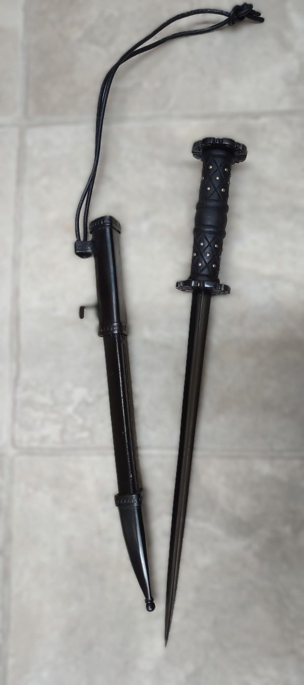 Cold Steel rondel, steel rondel, knight's rondel, knight's dagger, real rondel